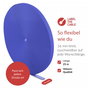 Label the Cable PRO 1250 19 coll Tépőzár Kék 8. bélyegkép