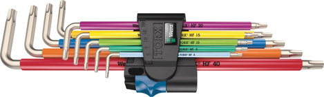 Wera Wera Werk Hajlított csavarhúzó készlet 9 részes