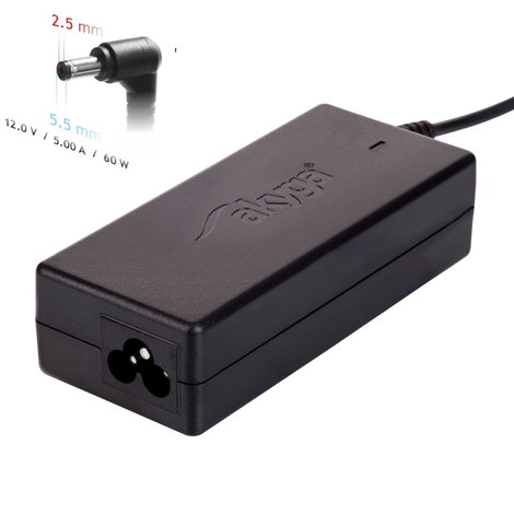 Akyga Notebook tápegység 60 W 12 V/DC 5 A 4. kép