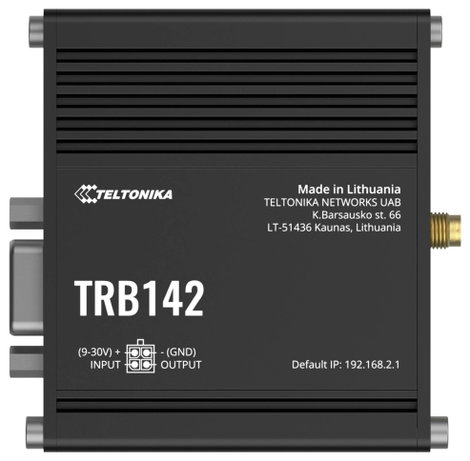 Teltonika TRB142 LTE gateway LAN (10/100 MBit/s), RS232 3. kép