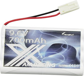 Amewi Akkucsomag, NiMH 9.6 V 700 mAh Cellaszám: 8 stick mini Tamiya