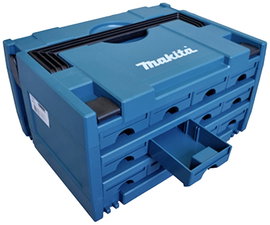 Makita MAKSTOR 3.12 P-84327 Szállító doboz (H x Sz x Ma) 395 x 295 x 215 mm