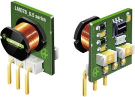 Gaptec 10070364 DC/DC feszültségváltó, nyák 24 V/DC 3.3 V/DC 500 mA 1.65 W Kimenetek száma: 1 x Tart