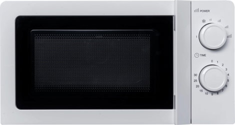 Silva Homeline MW 21.1 Mikrohullámú sütő Fehér 700 W Időzítő funkció