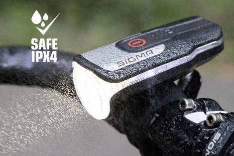 Sigma AURA 80 Kerékpár fényszóró LED Akkuról üzemeltetett Fekete 3. kép