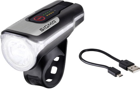 Sigma AURA 80 Kerékpár fényszóró LED Akkuról üzemeltetett Fekete 7. kép