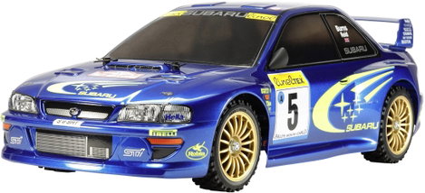 Tamiya 1:10 RC modellautó Elektro Közúti modell Subaru Impreza Monte Carlo 1999 Brushed 4WD építőkés 2. kép