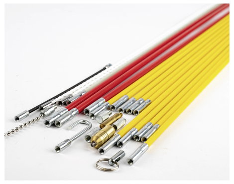 MightyRod PRO kábelbehúzó rudak 12 m-es szuperkészlettel T5422 C.K 1 db 5. kép