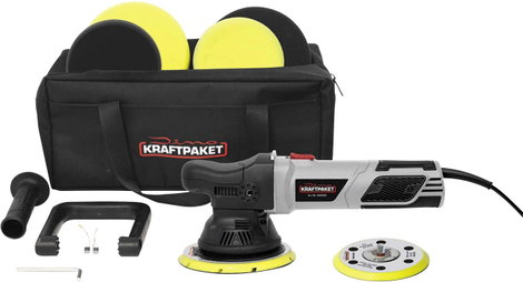 Dino KRAFTPAKET 640302 Excentrikus polírozógép 230 V 900 W 1600 - 4200 fordulat/perc 125 mm