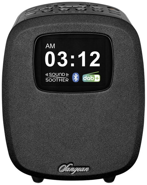 Sangean DCR-83 Asztali rádió DAB+, URH AUX, Bluetooth®, USB Akkutöltő funkció, Ébresztő funkció Feke 2. kép