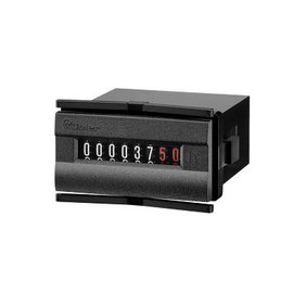 Kübler Automation 125353 3,245,201,351 Kübler H37.5 üzemóra számláló / időszámláló DIN méretekkel, 4