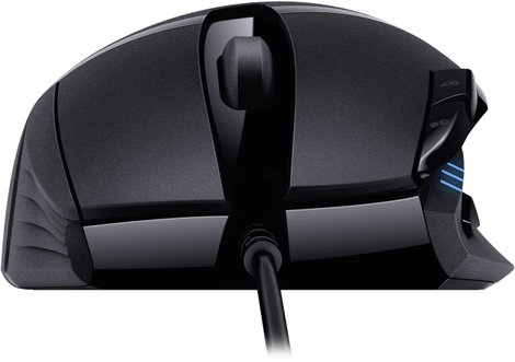 Logitech Hyperion Fury G402 Gamer egér USB Optikai Fekete 8 Gombok Világít 3. kép