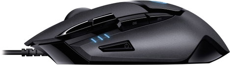 Logitech Hyperion Fury G402 Gamer egér USB Optikai Fekete 8 Gombok Világít 5. kép