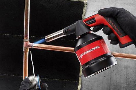 Rothenberger ROFLAME 4 PIEZO, 7/16-EU Forrasztó lámpa 2. kép