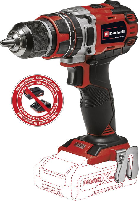 Einhell TP-CD 18/50 Li-i BL-Solo 2 sebességfokozat-Akkus ütvefúró-csavarozó kefe nélkül, akku nélkül 8. kép