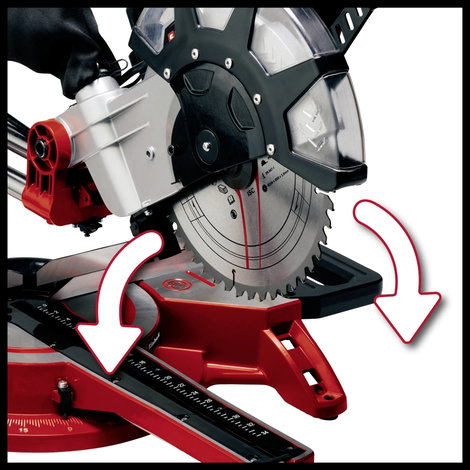 Einhell TC-SM 2534/1 Dual Gérvágó fűrész 2100 W 250 mm 4. kép