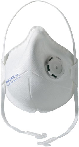 Moldex Smart Pocket 247501 Finom por ellen védő maszk szelep nélkül FFP2 D 10 db EN 149:2001, EN 149