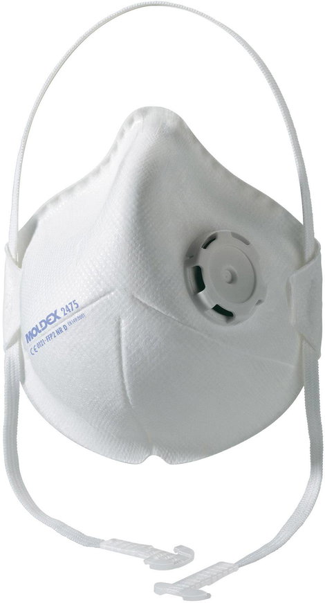 Moldex Smart Pocket 247501 Finom por ellen védő maszk szelep nélkül FFP2 D 10 db EN 149:2001, EN 149
