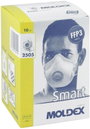 Moldex Smart 250501 Finom por ellen védő maszk szelep nélkül FFP3 D 10 db EN 149:2001, EN 149:2009 D 2. bélyegkép