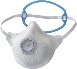 Moldex Smart Solo 249501 Finom por ellen védő maszk szelep nélkül FFP2 D 20 db EN 149:2001, EN 149:2