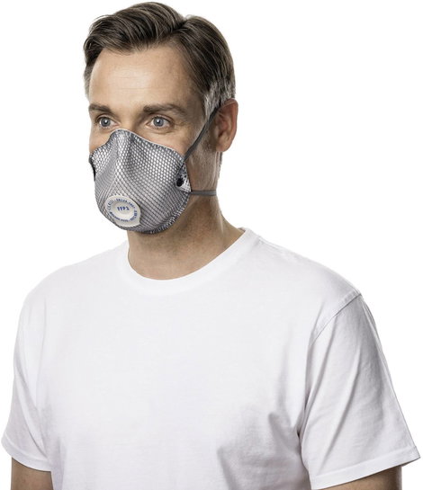 Moldex 253501 Finom por ellen védő maszk szeleppel FFP3 D 10 db 3. kép