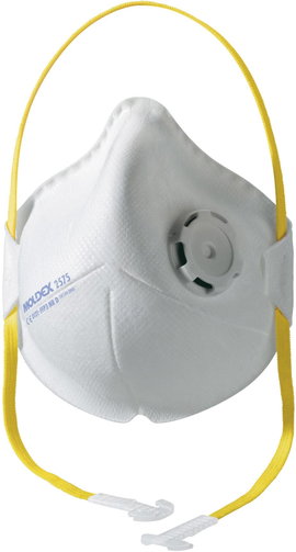 Moldex Smart Pocket 257501 Finom por ellen védő maszk szelep nélkül FFP3 D 10 db EN 149:2001, EN 149