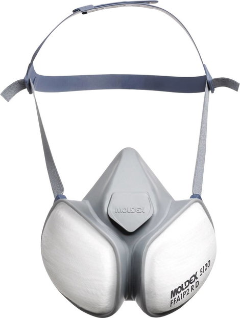 Moldex Félmaszk, CompactMask 5120 Szűrőosztály/Védelmi fok: FFA1P2 R D 1 db