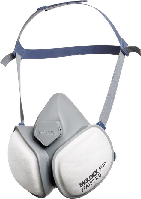 Moldex Félmaszk, CompactMask 5120 Szűrőosztály/Védelmi fok: FFA1P2 R D 1 db 2. kép
