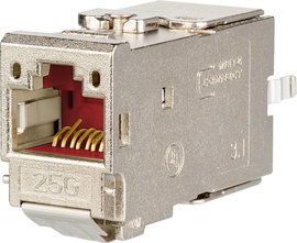 Metz Connect 130B11-25-E RJ45 beépíthető modul E-Dat, Modul