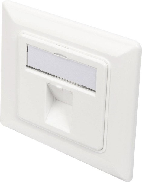 Digitus DN-93811 Keystone tartó 1-szeres Fehér 3. kép