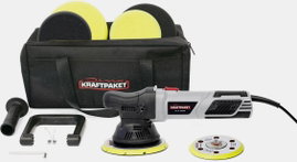 Dino KRAFTPAKET 640301 Excentrikus polírozógép 230 V 900 W 1600 - 4200 fordulat/perc 125 mm