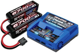Traxxas EZ-Peak Live Dual +2x LiPo-Akku Modell töltő 26 A LiPolimer, NiMH Mínusz-delta-U kikapcsolás
