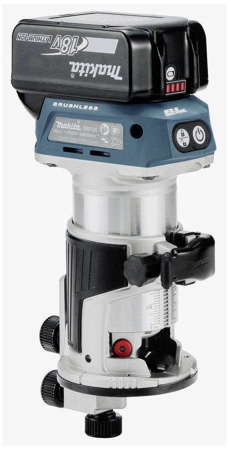 Makita Akkus többfunkciós maró DRT50Z DRT50Z 7. kép