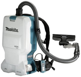 Makita DVC660Z Akkus hátizsákos porszívó Akku nélkül