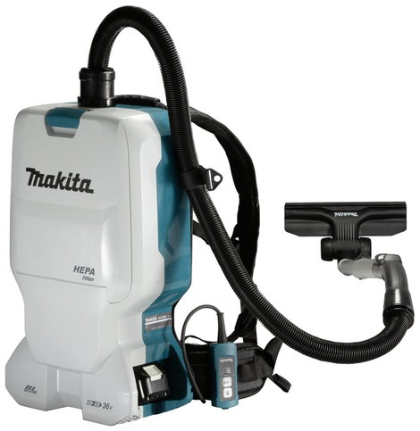 Makita DVC660Z Akkus hátizsákos porszívó Akku nélkül 2. kép