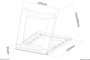 Neomounts NSLS075BLACK Notebook állvány Állítható magasság, Dönthető 17. bélyegkép
