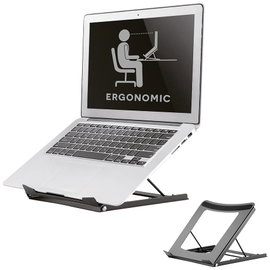 Neomounts NSLS075BLACK Notebook állvány Állítható magasság, Dönthető