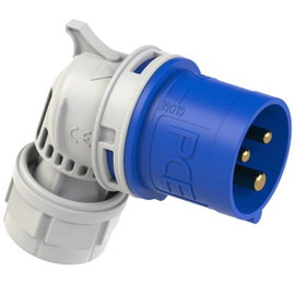 PCE PC Electric 8013-6 CEE-CARA hajlított dugó 16 A 3 pólusú 230 V 1 db