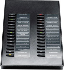 Auerswald COMfortel Xtension 300 schwarz Bővítő modul Fekete