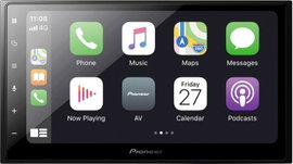 Pioneer SPH-DA250DAB Dupla DIN moniceiver Bluetooth kihangosító, DAB + tuner, AppRadio