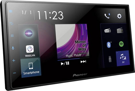 Pioneer SPH-DA250DAB Dupla DIN moniceiver Bluetooth kihangosító, DAB + tuner, AppRadio 3. kép