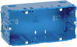 1280 Beépíthető doboz GED50/2blau 142 mm Kék 1 db
