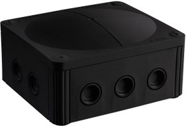 Wiska 10101463 Leágaztató doboz (H x Sz x Ma) 160 x 140 x 81 mm Fekete IP66/IP67 1 db