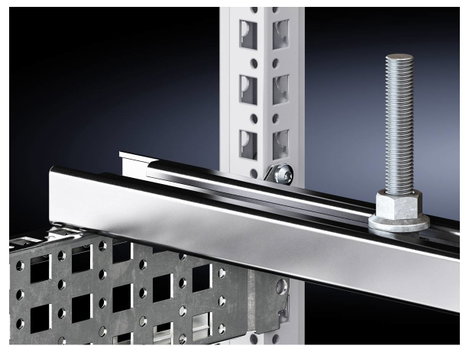 Rittal VX 8617.820 Kalapsín Lyuk nélkül (Sz x Ma) 26 mm x 48 mm Acéllemez 2 db 2. kép