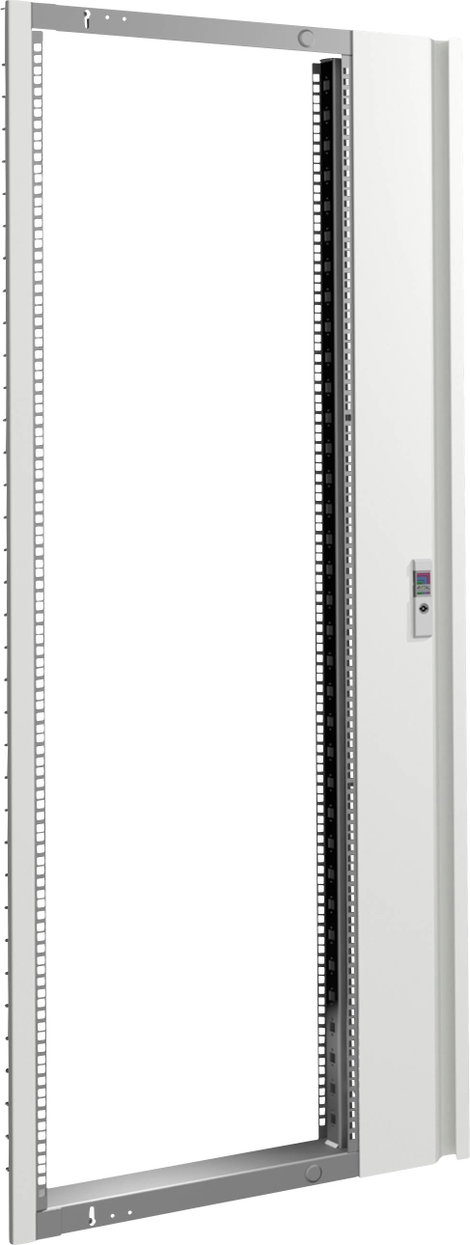 Rittal VX 8619.022 Forgatható keret Előlappal Acéllemez Élénk szürke (RAL 7035) (Sz x Ma) 482.6 mm x
