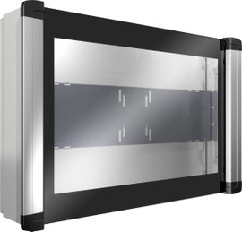 Rittal AX 6321.050 Installációs műszerdobozok 155 x 650 x 450 Acéllemez, Alumínium, Biztonsági üveg,