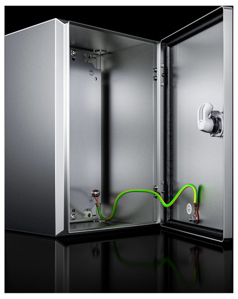 Rittal KX 1301.000 Installációs műszerdobozok, Fali műszerdobozok 200 x 300 x 155 Nemesacél Nemesacé 4. kép