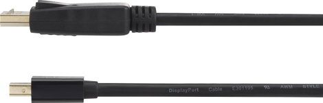 Renkforce Mini DisplayPort / Kijelző csatlakozó Átalakító kábel Mini DisplayPort dugó, DisplayPort d 2. kép