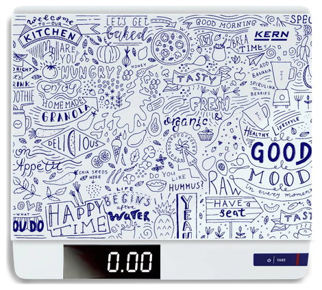 Kern FGE 10K-3 Digitális konyhai mérleg Mérési tartomány (max.) 15000 g Leolvashatóság 1 g Elemekről 2. kép