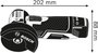 Bosch GWS 12V-76(2xGBA2.0Ah,GAL12V-20) 06019F200C Akkus sarokcsiszoló 76 mm 12 V 2. bélyegkép